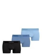 Low Rise Trunk 3Pk Bokserit Multi/patterned Calvin Klein