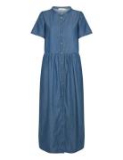 Frkindra Dr 2 Polvipituinen Mekko Blue Fransa