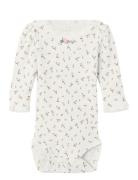 Nbfhoise Ls Body Bodies Long-sleeved White Name It