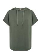 Sc-Banu Tops Sweat-shirts & Hoodies Sweat-shirts Green Soyaconcept