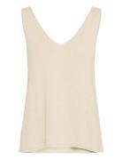 Bymobbe Top - Tops T-shirts & Tops Sleeveless Beige B.young