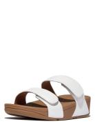 Lulu Adjustable Leather Slides Korolliset Sandaalit White FitFlop