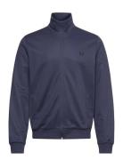 Track Jacket Tops Sweat-shirts & Hoodies Sweat-shirts Navy Fred Perry