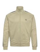 Contrast Tape Trk Jkt Tops Sweat-shirts & Hoodies Sweat-shirts Green F...