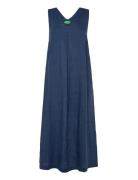 Dress Polvipituinen Mekko Navy United Colors Of Benetton