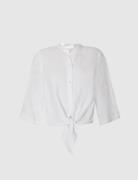 Ivette Tops Shirts Short-sleeved White Andiata
