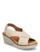 Ivy Kiilakorkokengät Beige Dasia
