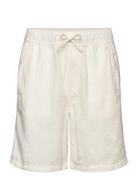 Shorts Linen Blend Bottoms Shorts Cream Lindex