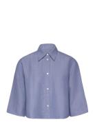 Corins Tops Shirts Short-sleeved Blue Tiger Of Sweden