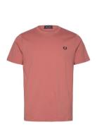 Crew Neck T-Shirt Tops T-shirts Short-sleeved  Fred Perry