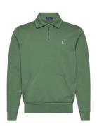 Loopback Fleece Quarter-Zip Sweatshirt Tops Sweat-shirts & Hoodies Swe...