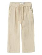 Nmmhefin Pant Bottoms Trousers Beige Name It