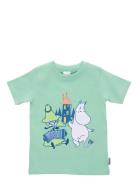 Trubadur T-Shirt Tops T-shirts Short-sleeved Green MUMIN