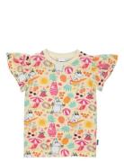 Sommar T-Shirt Tops T-shirts Short-sleeved Multi/patterned MUMIN