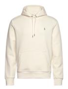 Double-Knit Hoodie Tops Sweat-shirts & Hoodies Hoodies Cream Polo Ralp...