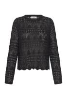 Jdysun Lay L/S Boatneck Pullov. Knt Noos Tops Knitwear Jumpers Black J...
