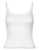 Tank Pointelle With Lettuce Ed Toppi White Lindex