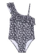 Floral Print Swimsuit Uimapuku Uima-asut Multi/patterned Mango
