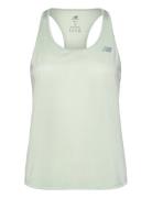 Athletics Tank Sport T-shirts & Tops Sleeveless White New Balance