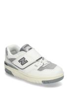 New Balance 550 Kids Bungee Lace With Hook & Loop Top Strap Sport Snea...