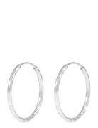 H Y Sparkling Ring Ear 25Mm Accessories Jewellery Earrings Hoops Silve...