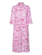 Akoto-M Polvipituinen Mekko Pink MbyM