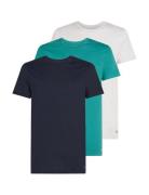 S/S Crew Neck 3Pk Tops T-shirts Short-sleeved Multi/patterned Calvin K...