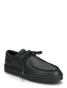 Hybrid Apron Lace Up Lth Nyörisaappaat Black Calvin Klein