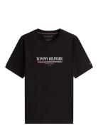Brand Love Hilfiger Tee Tops T-shirts Short-sleeved Grey Tommy Hilfige...