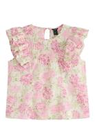 Blouse Carrie Tops Blouses Sleeveless Pink Lindex