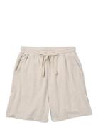Naram Knitted Shorts Pyjama Beige Bongusta