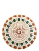 Shama Plate Home Tableware Plates Dinner Plates Multi/patterned Bloomi...