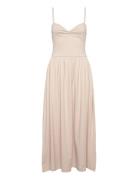 Bonnie Dress Maksimekko Juhlamekko Cream Residus