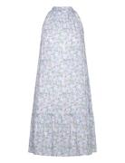 London Short Dress Lyhyt Mekko Blue Noella