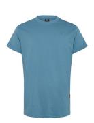 Lash R T S\S Tops T-shirts Short-sleeved Blue G-Star RAW