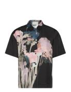 Piane Tops Shirts Short-sleeved Multi/patterned Munthe