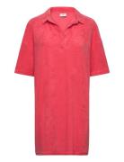 Jdyterry S/S Collar Dress Jrs Exp Polvipituinen Mekko Pink JDY