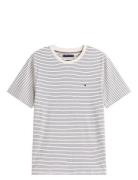Ess Seasonal Reg Fit Solid Tee Tops T-shirts Short-sleeved White Tommy...