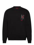 Duckoo Tops Sweat-shirts & Hoodies Sweat-shirts Black HUGO