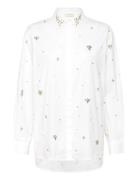Cmvatan-Shirt Tops Shirts Long-sleeved White Copenhagen Muse