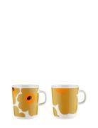 Unikko Mug 2,5 Dl 2 Pcs Home Tableware Cups & Mugs Coffee Cups Multi/p...