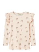 Nmfgavo Eko Ls Slim Top Lil Noos Tops T-shirts Long-sleeved T-shirts B...