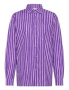 Jokapoika 2017 Tops Shirts Long-sleeved Purple Marimekko