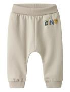 Nbmvonne Sweat Pant Box Bru Bottoms Sweatpants Cream Name It