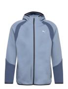 Evostripe Full-Zip Hoodie Dk B Sport Sweat-shirts & Hoodies Hoodies Bl...