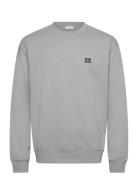Ls 350Terry Eu Whsl Badge Crewne Tops Sweat-shirts & Hoodies Sweat-shi...