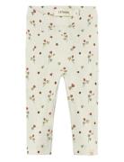 Nbflavo Elf Slim Legging Lil Noos Bottoms Leggings Cream Lil'Atelier