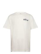 26/1 Jersey-Ssl-Tsh Tops T-shirts Short-sleeved White Polo Ralph Laure...