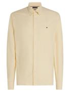 Solid Heritage Oxford Rf Shirt Tops Shirts Casual Cream Tommy Hilfiger