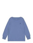 Cotton Jersey Long-Sleeve Tee Tops Sweat-shirts & Hoodies Sweat-shirts...